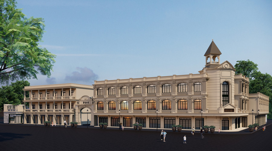 珠海唐家灣留學(xué)文化館GRC構(gòu)件項(xiàng)目 珠海唐家灣留學(xué)文化館GRC構(gòu)件項(xiàng)目