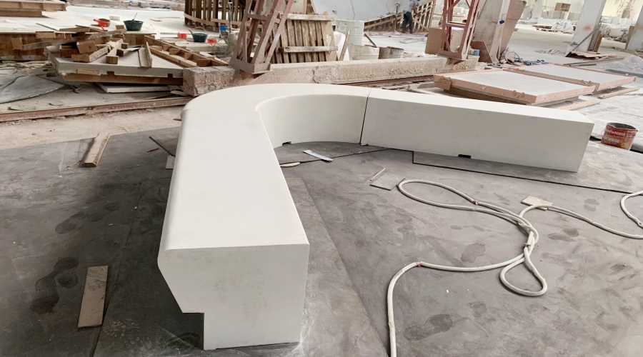 UHPC坐凳樹池 UHPC坐凳樹池