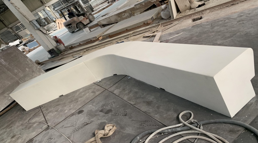 新疆體育公園GRC坐凳樹(shù)池造型工程 新疆體育公園GRC坐凳樹(shù)池造型工程