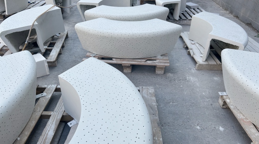 揭陽普寧GRC透光坐凳