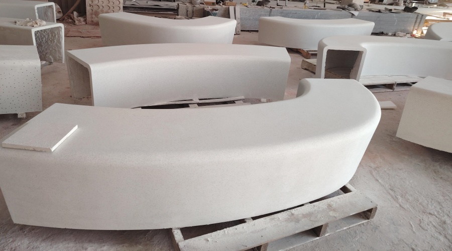 福建紫陽隱翠公館UHPC坐凳 福建紫陽隱翠公館UHPC坐凳